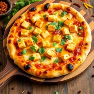 Paneer Tikka Pizza