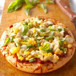 Sweet Corn Pizza