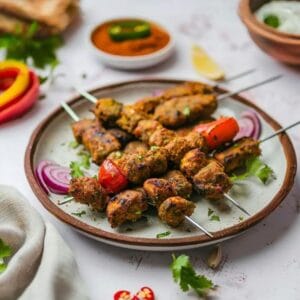 Paneer Seekh kabab