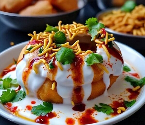 Raj Kachori Chaat