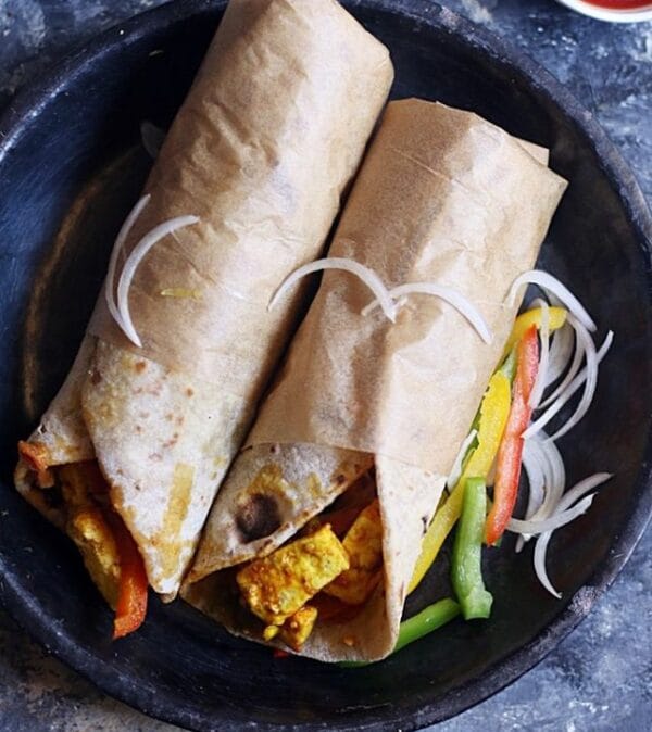 Crispy Paneer Wrap