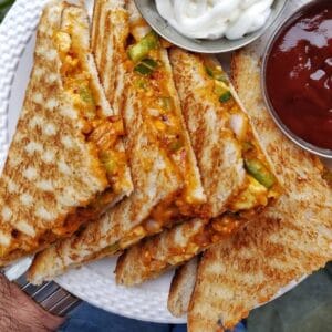 Paneer Tikka Sandwich