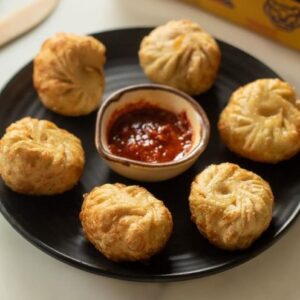 Ghee Fried Veg Momos