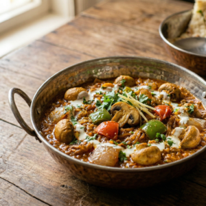 Mushroom Kadai